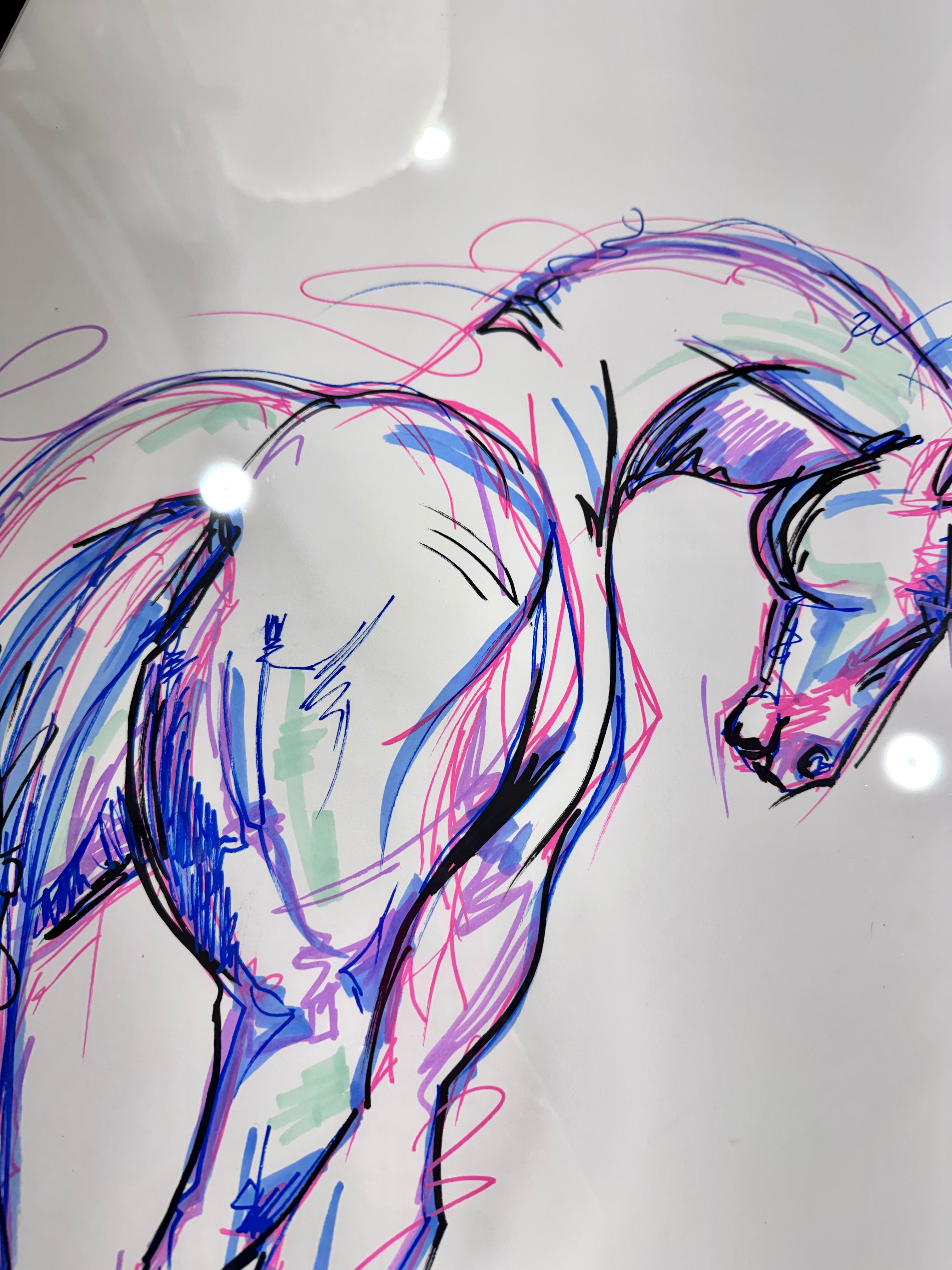 Horse Sketch Large #5