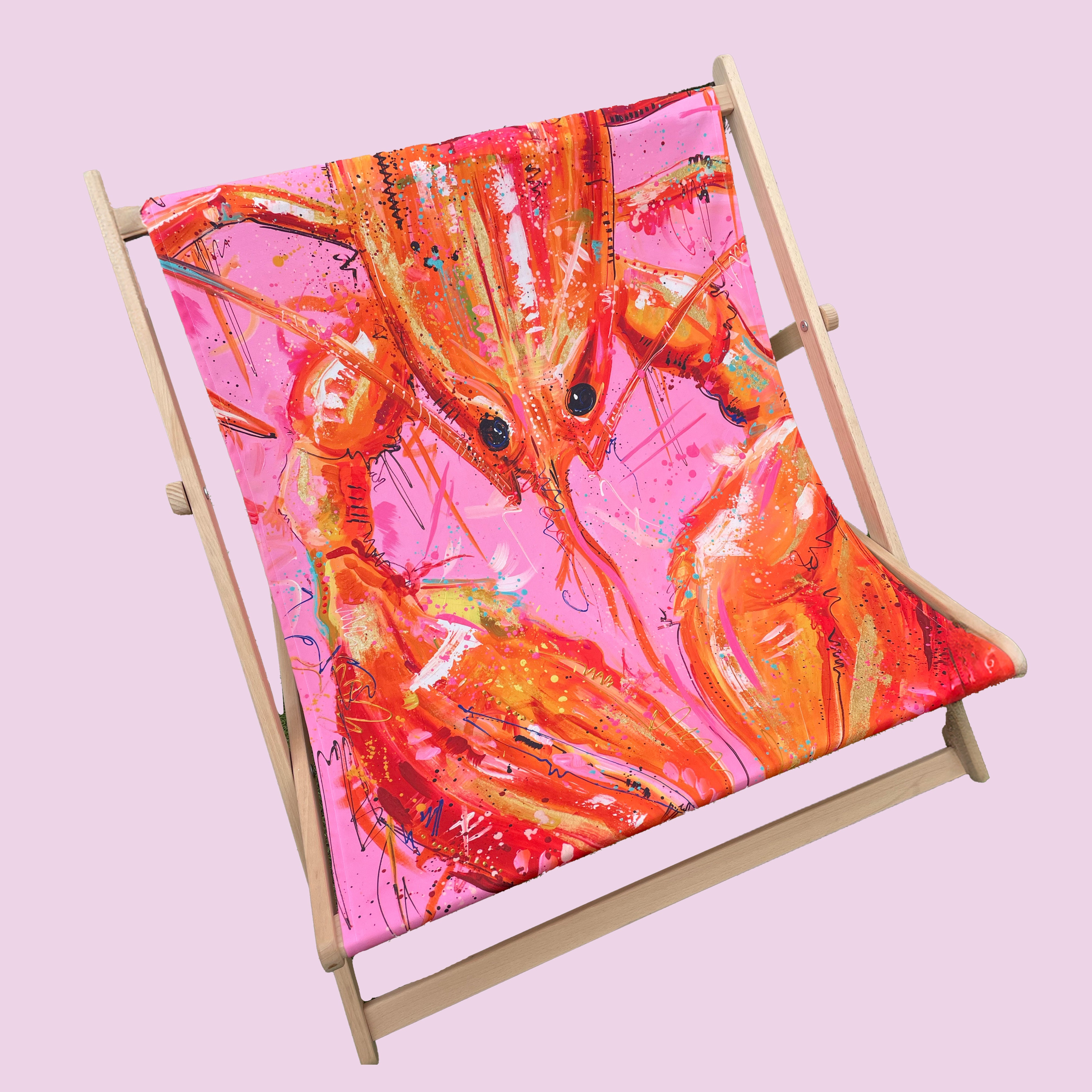 Lobster Love Seat Double Deckchair 🦞