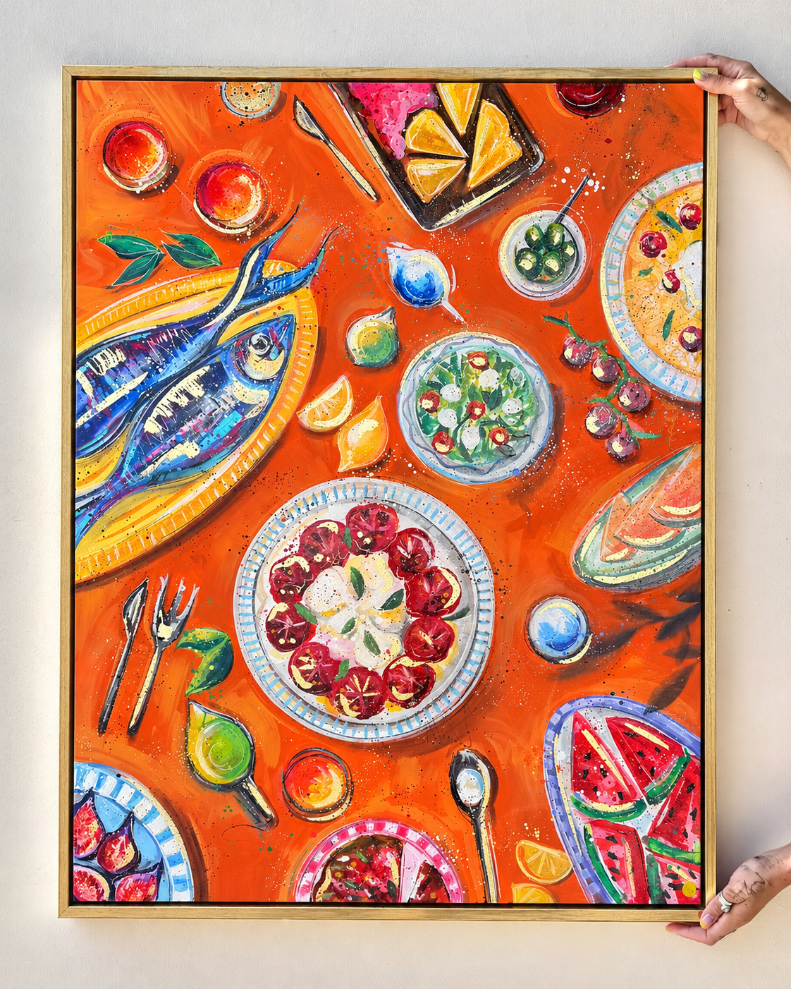 La Dolce Vita Hand Embellished Canvas Print - 5 Limited Editions - 24.10.2026 @ 10am