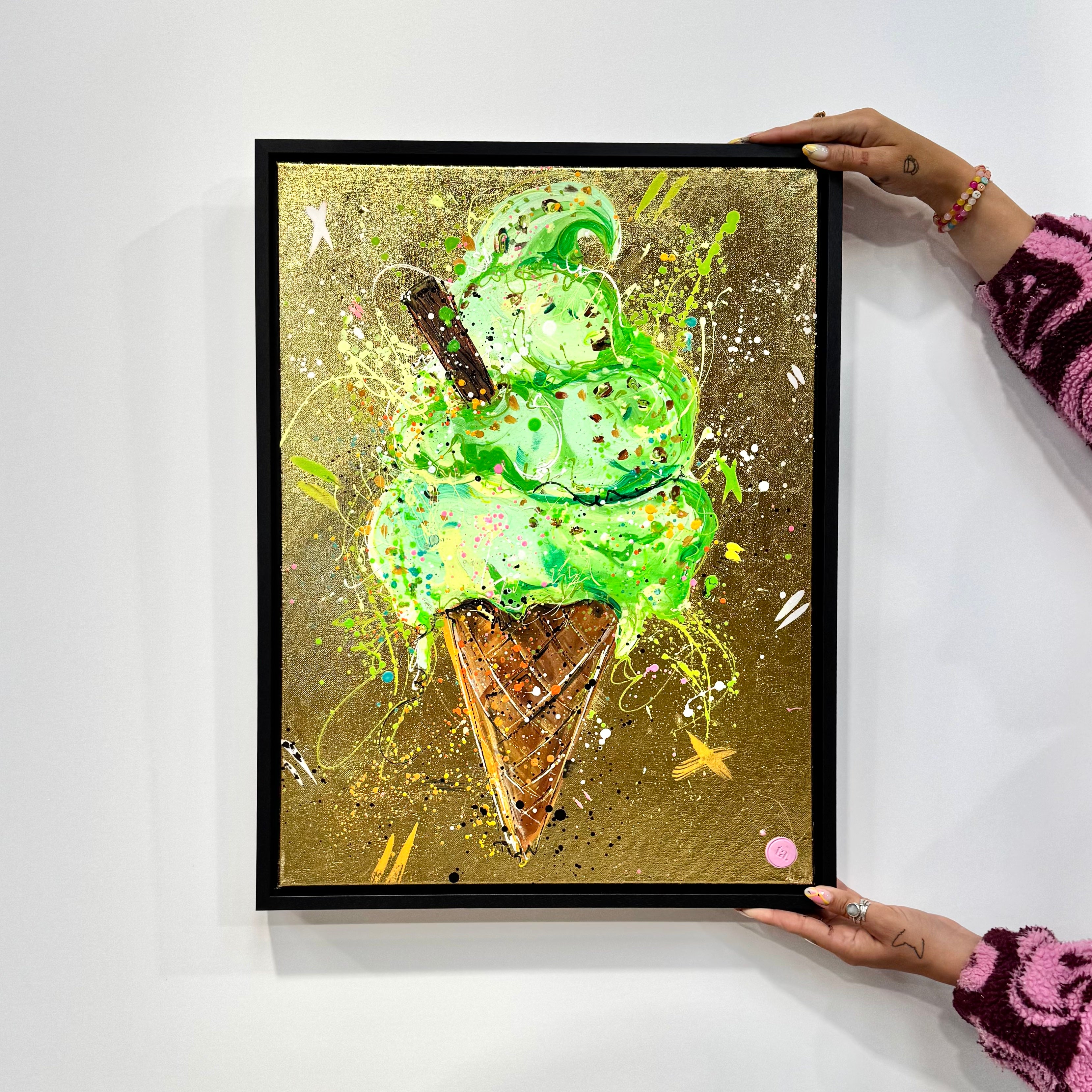 SOLD - Original Pistachio Pizzazz Ice cream