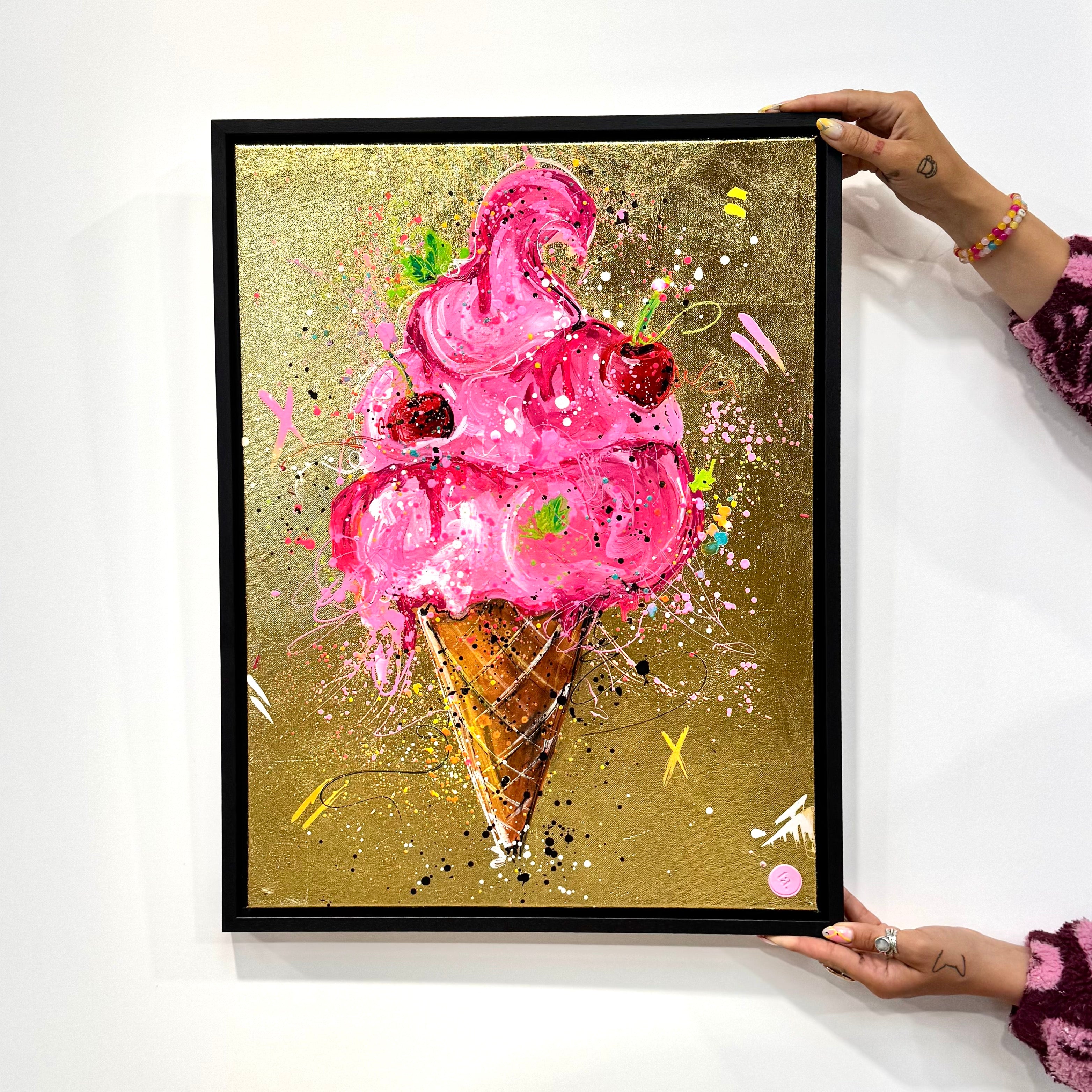 SOLD - Cherry Bomb Ice Cream